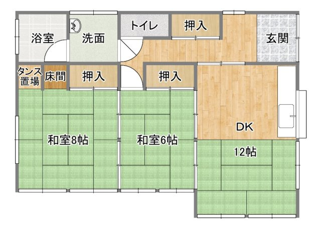 Reno Wakaba Iwakiの間取り