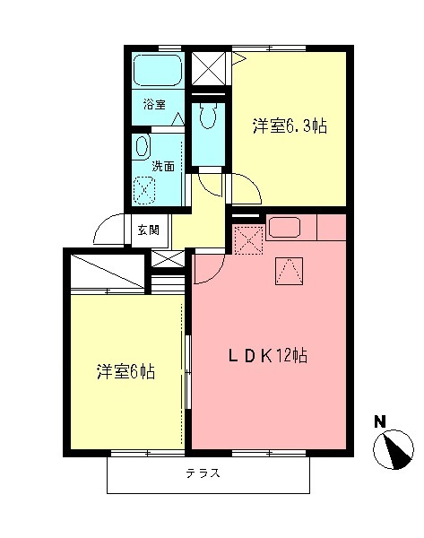 ビューバレー湘南の間取り