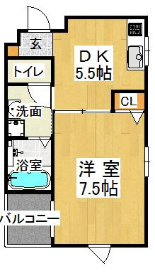 プランドール大久保の間取り