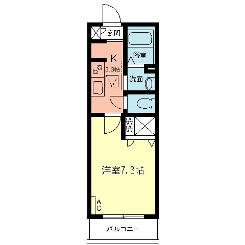 ドエル小倉の間取り