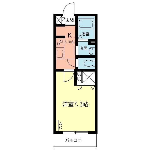 ドエル小倉の間取り