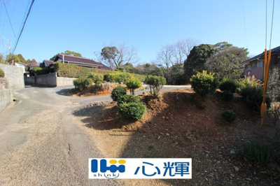 【前面道路含む現地写真】 | 宇部市大字上宇部土地（216坪）