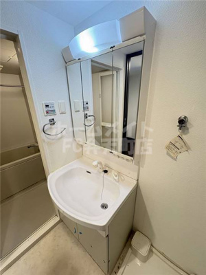 【洗面所】 | レジュールアッシュBENTEN | 使いやすい洗面所です