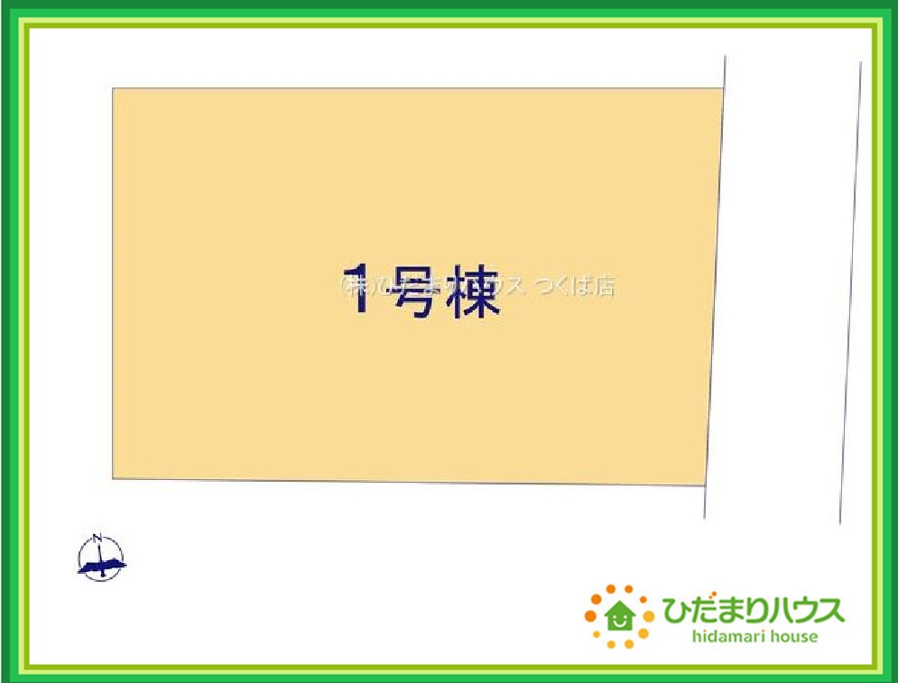 日立市東金沢町8期　新築戸建の区画図|カースペースは2台分確保!(^^)!