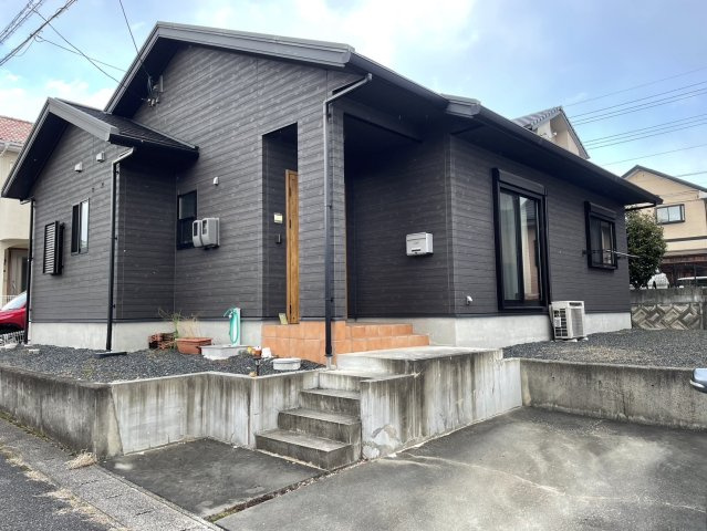 津山市西吉田　平屋中古住宅２LDKの外観