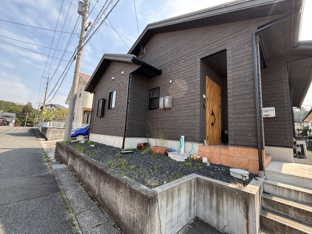 津山市西吉田　平屋中古住宅２LDKの外観