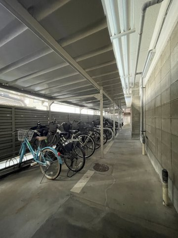 グリーンマンション今泉の駐輪場|駐輪場です