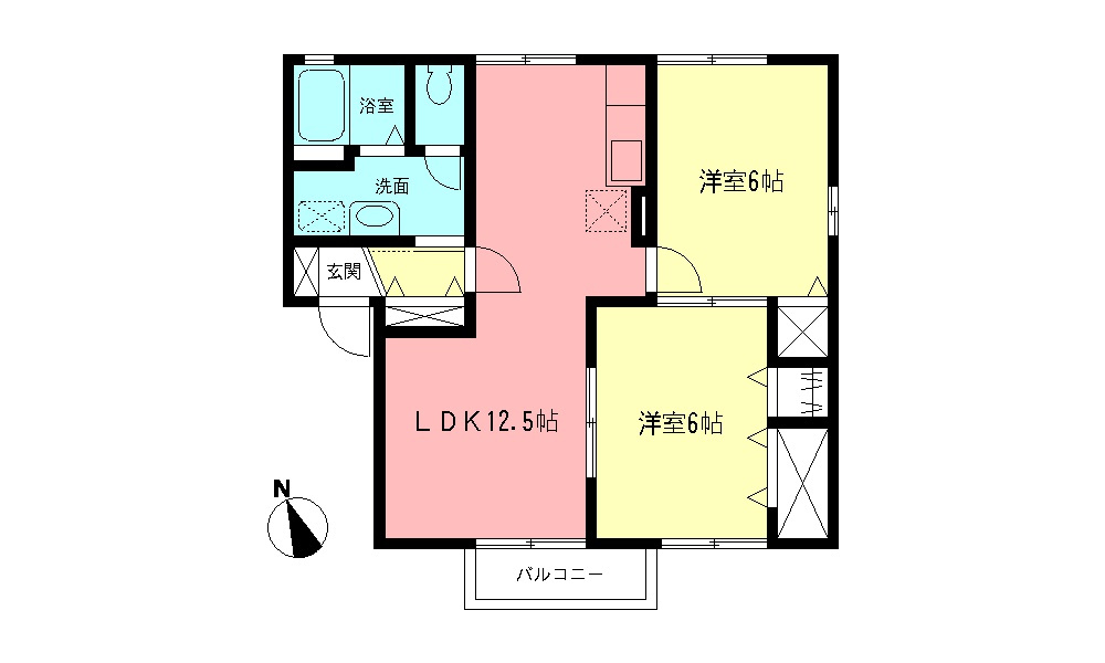 グレイスⅠの間取り