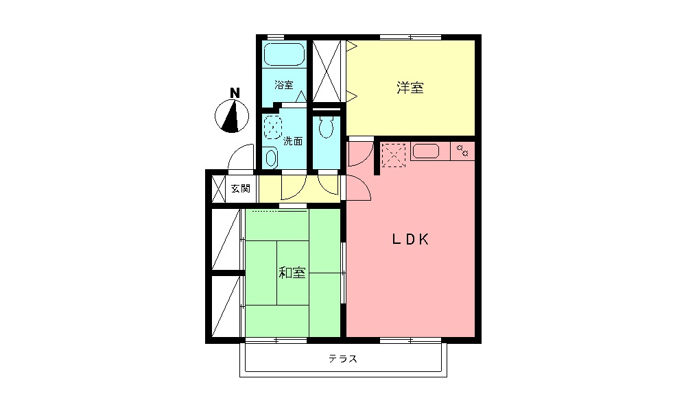 湘南台ビレッジAの間取り