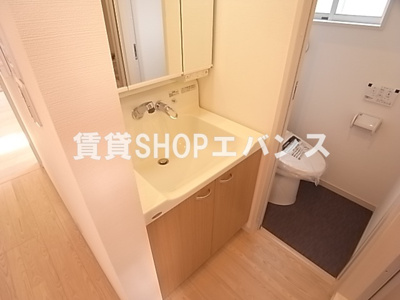 【洗面所】 | エクラ | 洗面所です