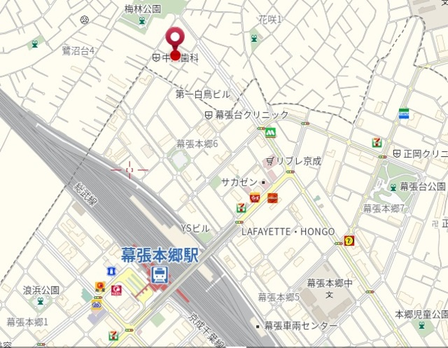 メゾンソレイユの地図|★案内図★