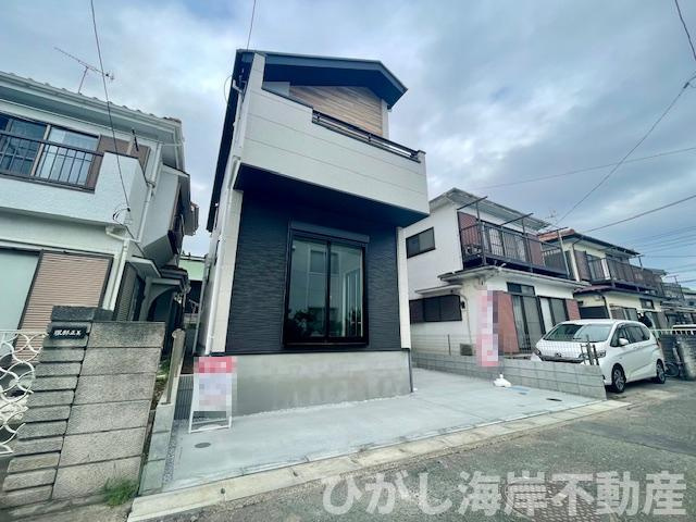 茅ヶ崎市下町屋　新築戸建の外観|現地外観