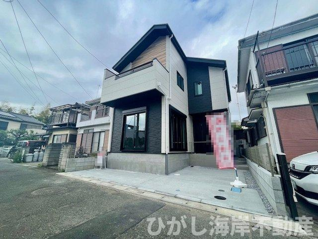 茅ヶ崎市下町屋　新築戸建の外観|現地外観