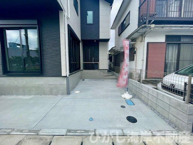 茅ヶ崎市下町屋　新築戸建の駐車場|駐車スペース