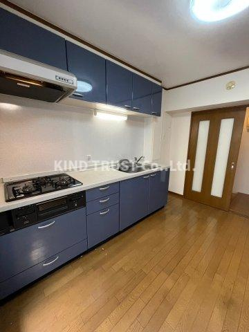 中津リバーサイドコーポC棟のキッチン|使いやすいキッチンです