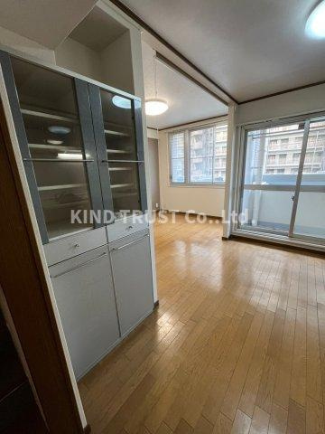 中津リバーサイドコーポC棟の居間・リビング|リビングです