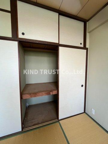 中津リバーサイドコーポC棟の和室|フローリングだけでなく、和室もあります