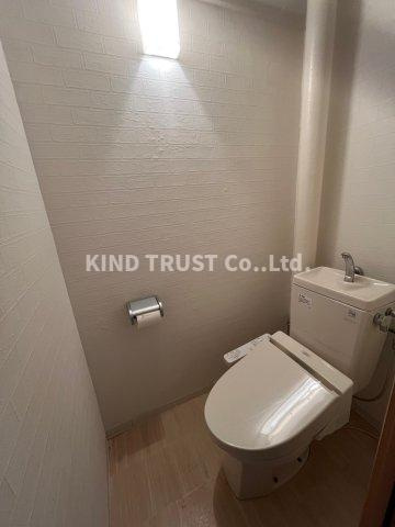 中津リバーサイドコーポC棟のトイレ|トイレもきれいです