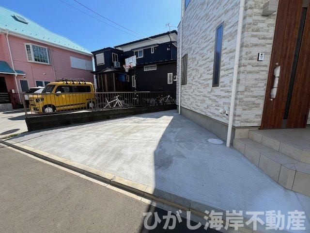 茅ヶ崎市下町屋２丁目　　新築戸建の駐車場|駐車スペース