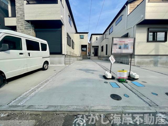 茅ヶ崎市ひばりが丘1期　新築戸建　全4棟の駐車場|駐車スペース