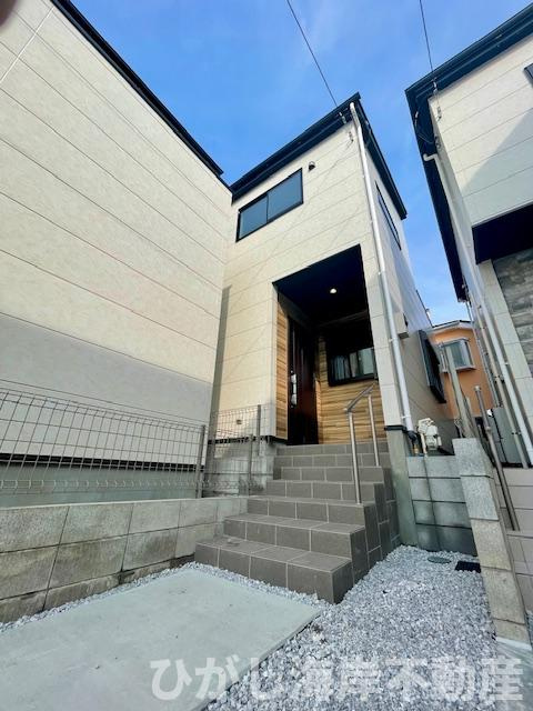 茅ヶ崎市ひばりが丘1期　新築戸建　全4棟の外観|現地外観