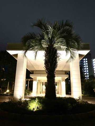 ライオンズ茅ヶ崎ザ・アイランズⅠ街区のその他共用部分|夜の共用部分