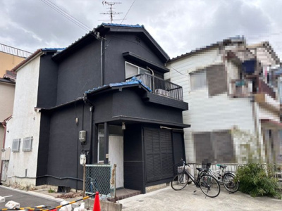 【外観】 | 大野芝町　中古戸建 | コープまで徒歩２分！コノミヤまで徒歩７分！毎日のお買い物に便利ですね！