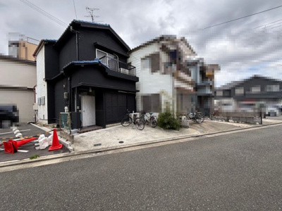 【前面道路含む現地写真】 | 大野芝町　中古戸建 | キリン堂まで徒歩１３分！消耗品のお買い物に便利ですね！