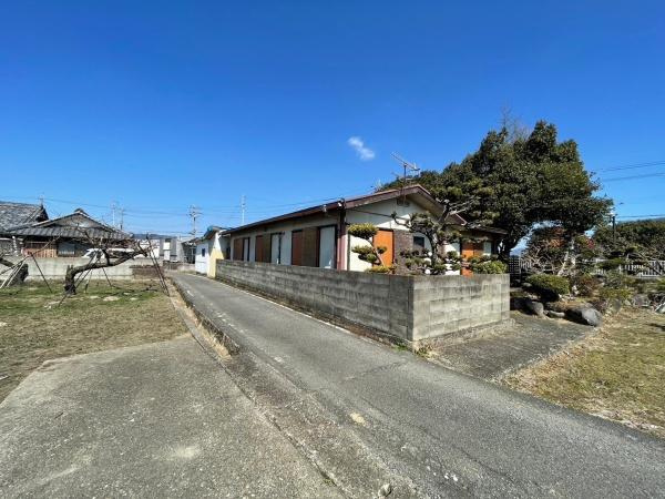 桃山町市場　土地の前面道路含む現地写真