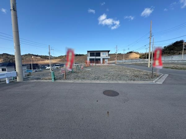 和歌山市栄谷　土地の前面道路含む現地写真