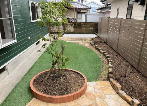 宮崎市池田台２期　中古戸建の庭