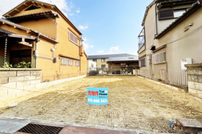 【前面道路含む現地写真】 | 城陽市市辺五島　注文住宅　建築条件付き　土地 | 【参考プラン情報】
洋室7帖は南向きバルコニーに面しており、暖かい日差しが入り明るいお部屋です(^^)/