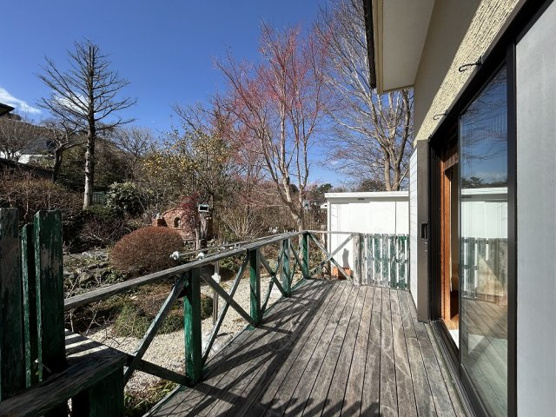 【バルコニー】 | 大室高原別荘地　戸建