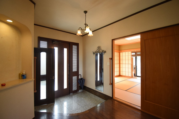 【玄関】 | 大室高原別荘地　戸建