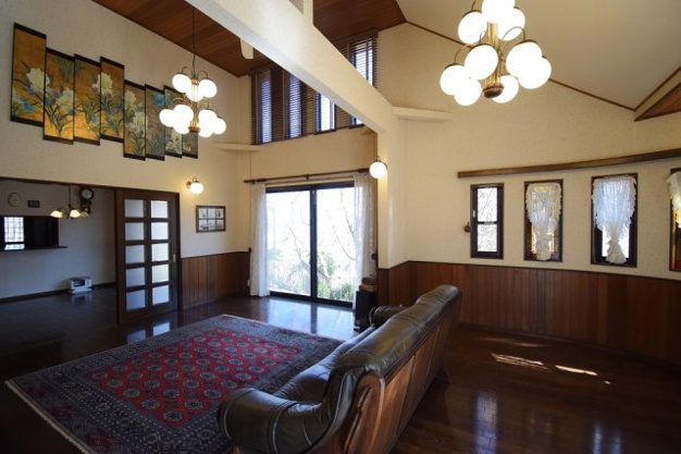 【居間・リビング】 | 大室高原別荘地　戸建