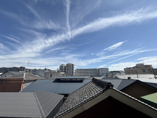 ハイツ伏見桃山の展望|お部屋からの景色です