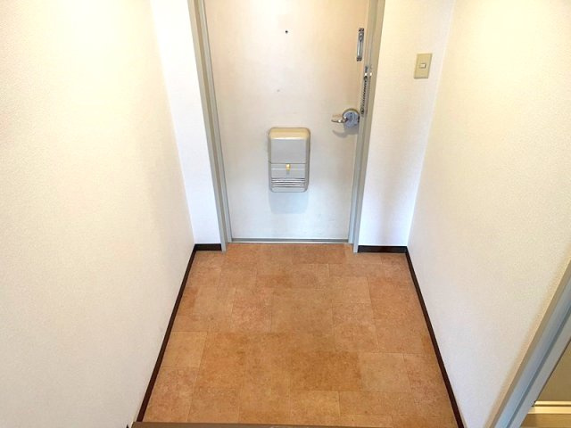 ハイツ伏見桃山の玄関|毎日通る玄関はこちらです
