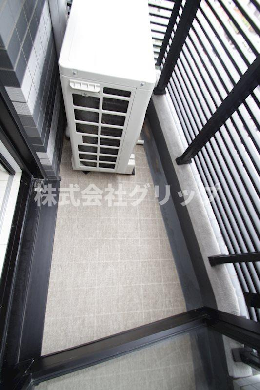 ベルシード横濱WESTのバルコニー