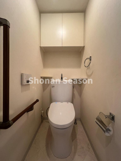 【トイレ】 | サッと拭けて衛生的◎あたたかな便座で快適な温水洗浄便座を搭載！