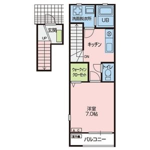 アパートメントコノハの間取り