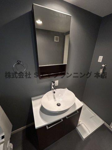 仲介手数料０円！L’endroit apaisantの独立洗面台