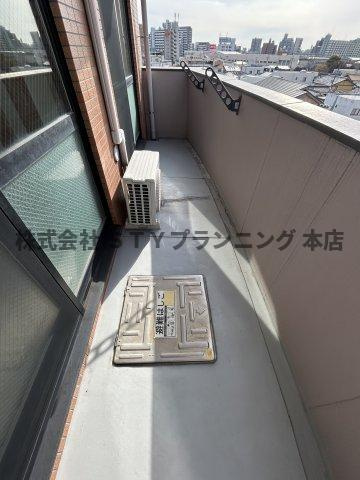 仲介手数料０円！K・ドミールのバルコニー