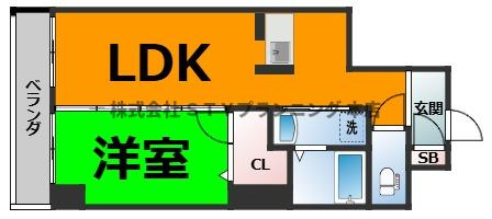 仲介手数料０円！K・ドミールの間取り