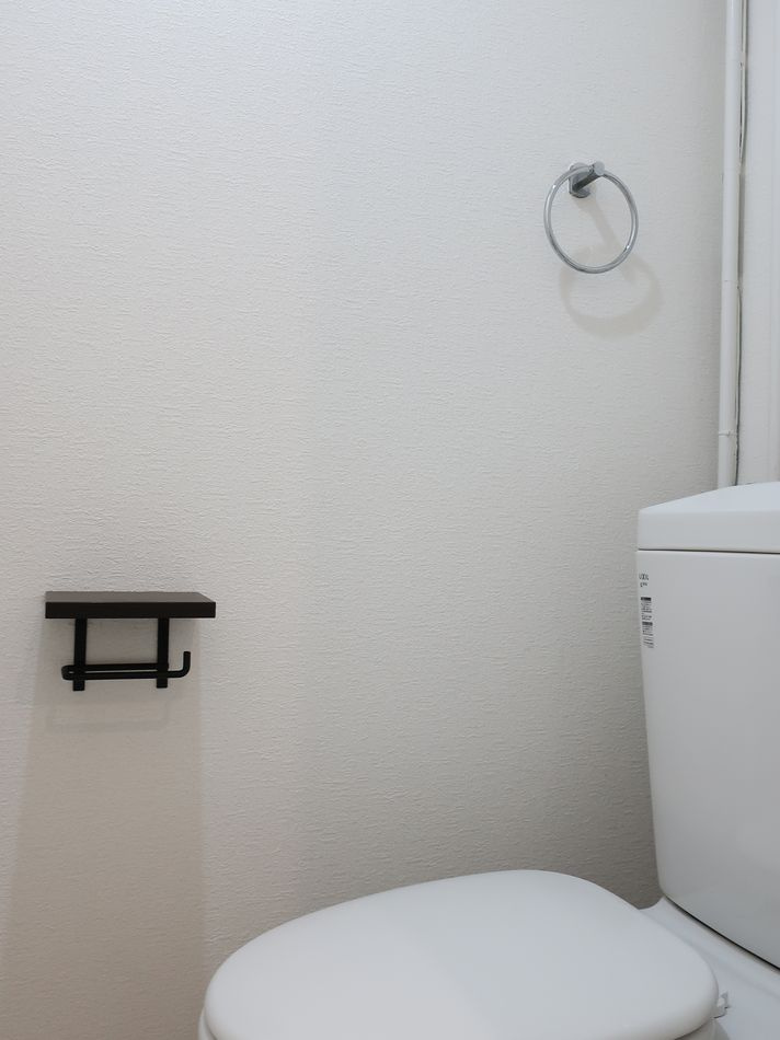 久留米市原古賀町の賃貸マンションのトイレ|落ち着いたトイレです