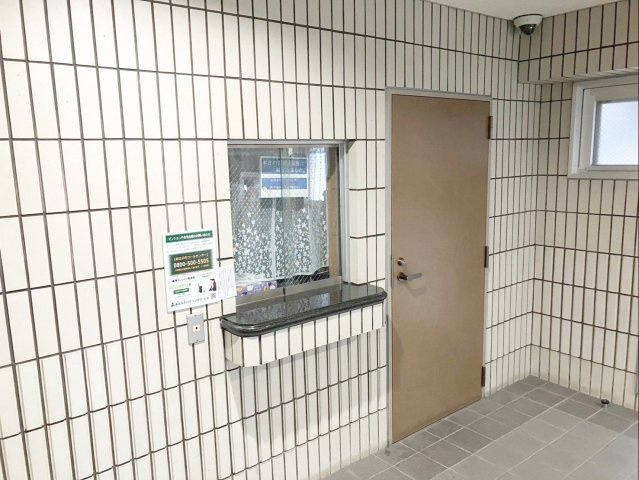 東峰マンション長者原の受付|１階には管理人室があります！