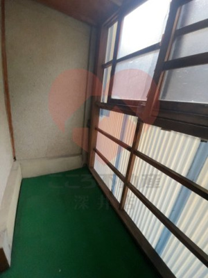 【バルコニー】 | 岸和田市中井町２丁目貸家