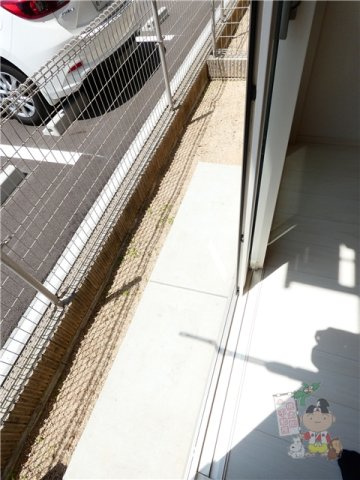 あかりⅡのバルコニー