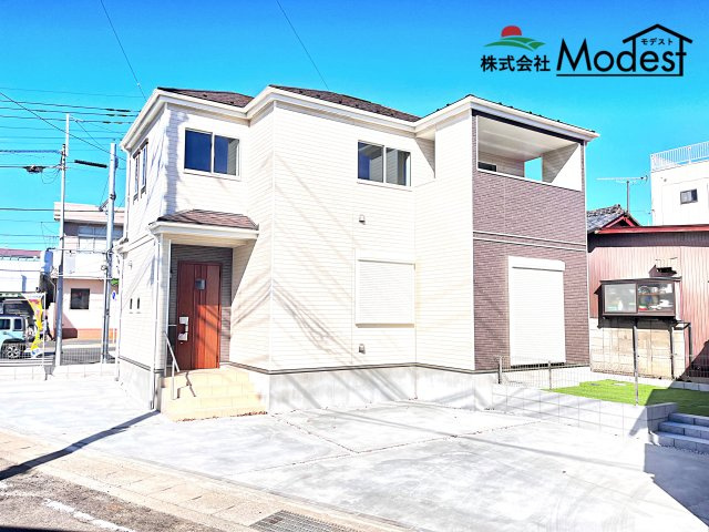 前橋市城東町の外観|全居室収納可能◎