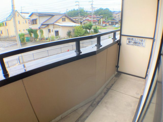 コスモなかねのバルコニー|別部屋同一間取りのお写真となります。