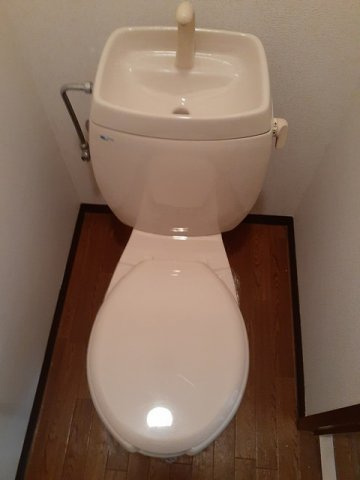 迫間ラッキーハイツⅡのトイレ